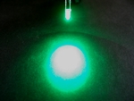 φ3：緑色LED