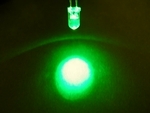 φ5：緑色LED